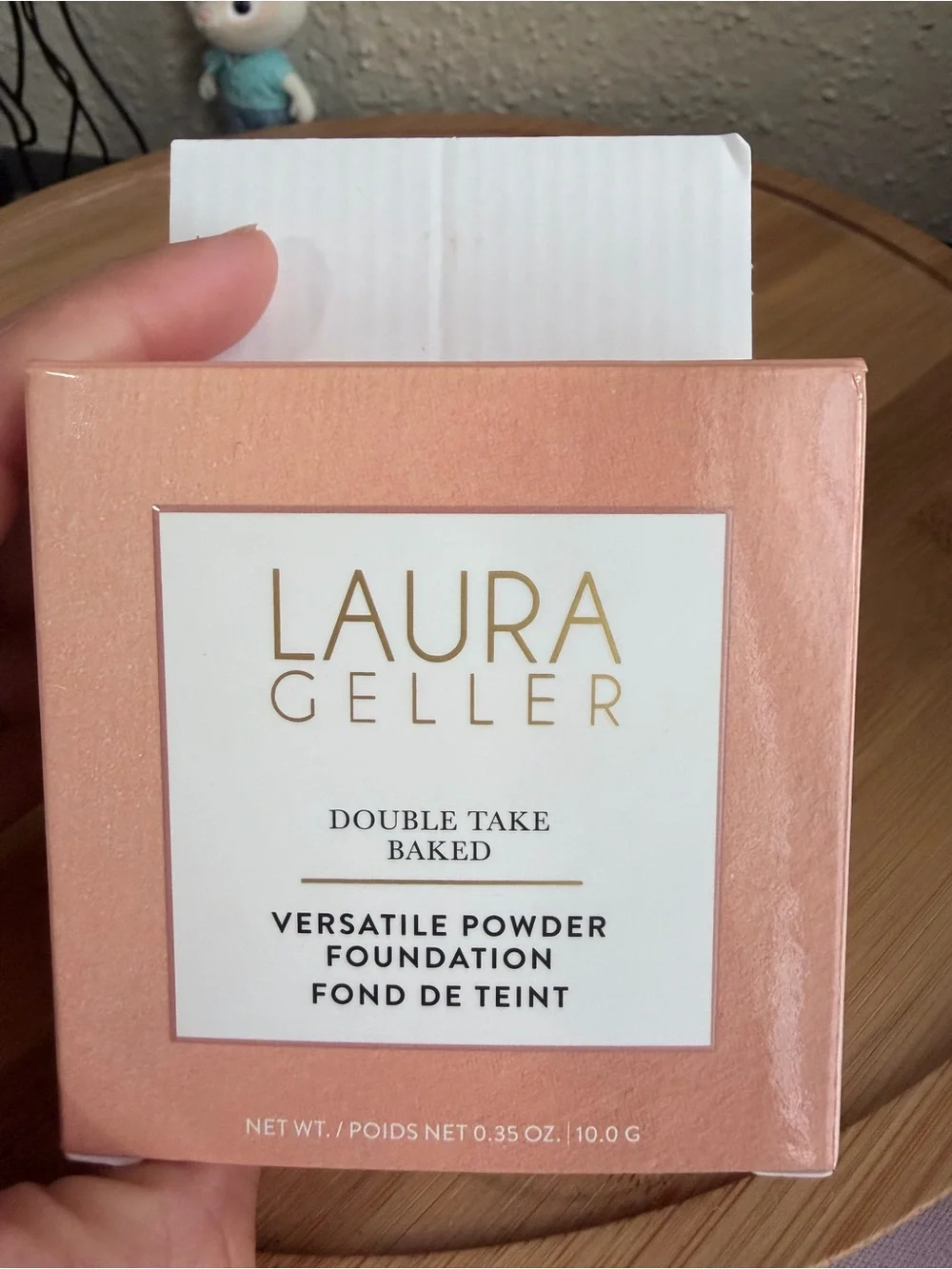 Laura Geller Peachy Pink Compact Box